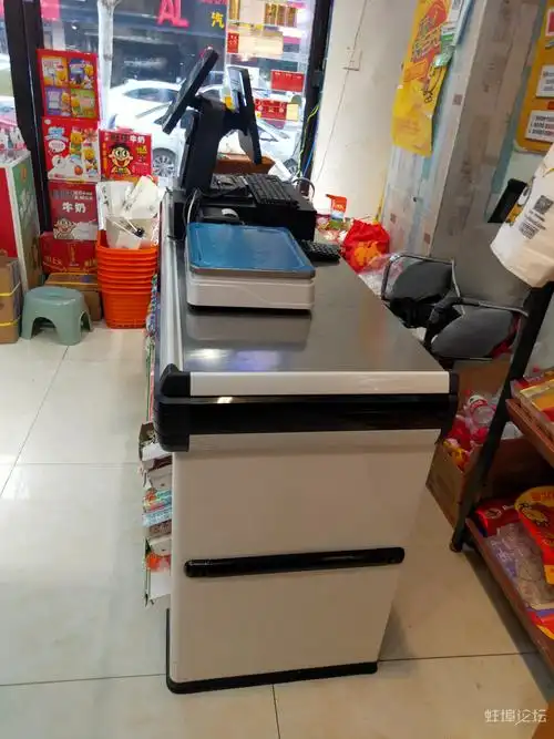 二手零食店货架收银台电脑系统