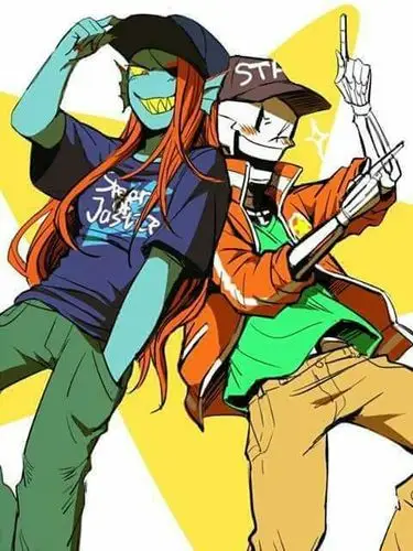 undertale传说之下精美人物图包papyrusundyne篇