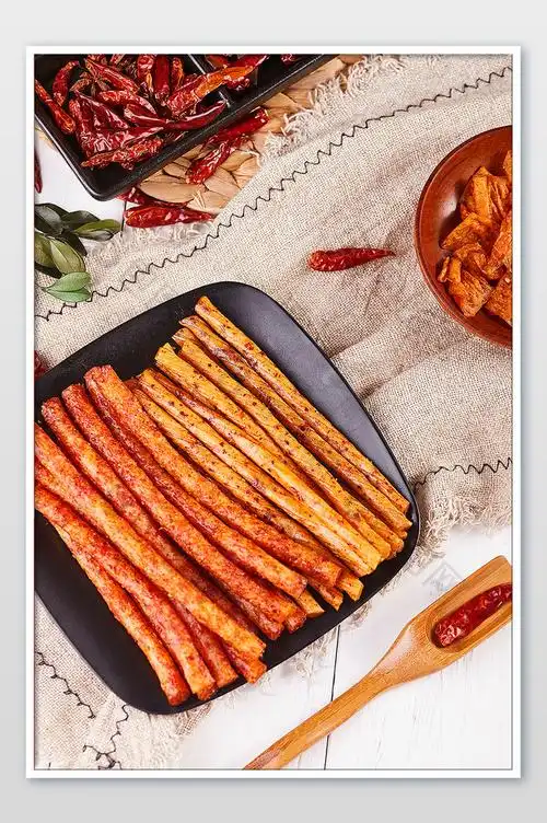 辣棒大面筋辣条面筋豆制品零食