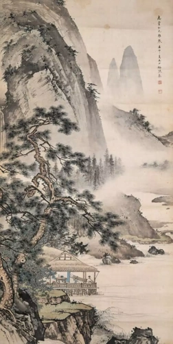 陈少梅大师山水画作品欣赏