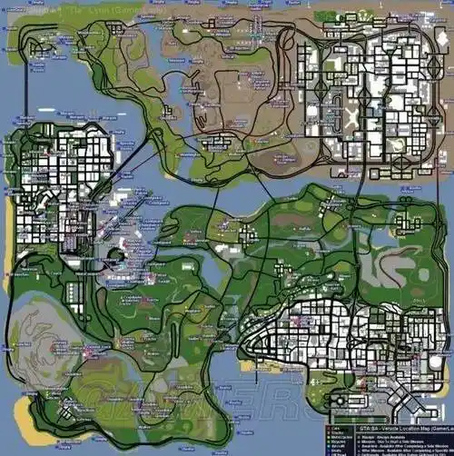 gta系列游戏,r星埋藏的伏笔及细节汇总_gta_地图_拉斯维加斯