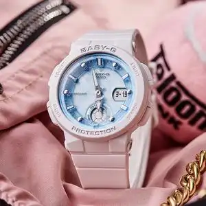 香港直邮 卡西欧baby-g海洋之心运动防水手表石英女表bga-250-7a1