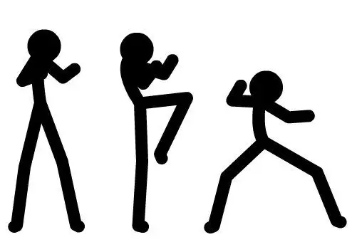 flash关于格斗动画的动作创作过程