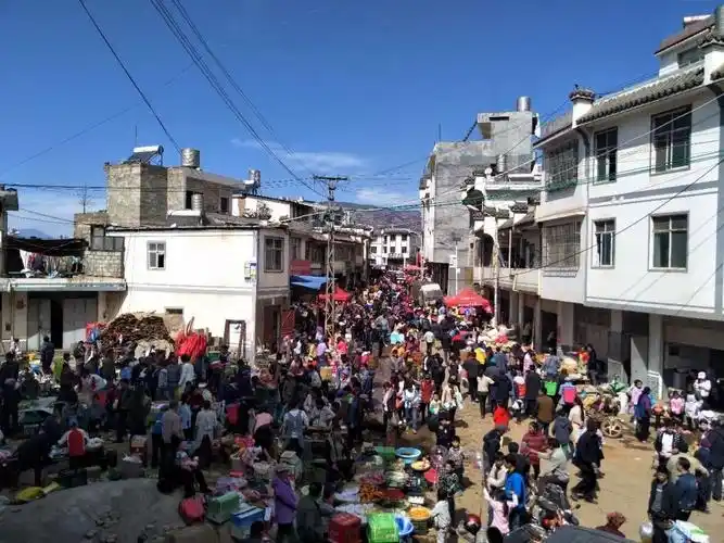 年味儿浓!巧家县城张灯结彩迎新春,各地群众热热闹闹购年货!