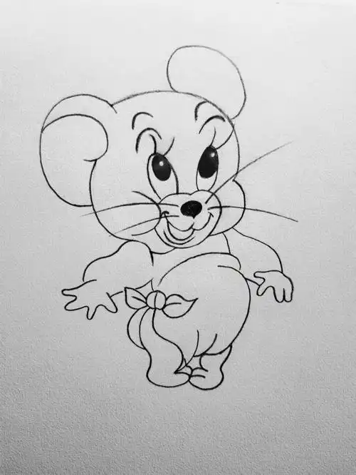 今日简笔画杰瑞内有教程