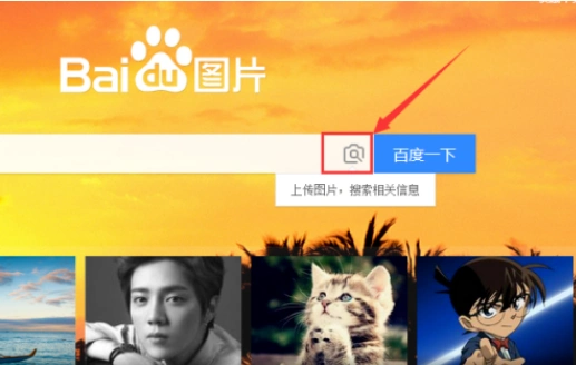 个相机图片,就可以通过这里来进行上传或者粘贴网络连接进行识别图片