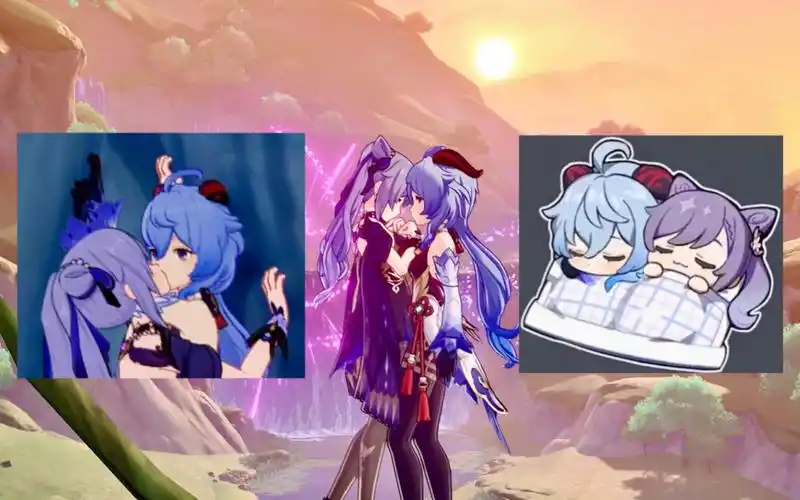 刻晴和甘雨的情人节