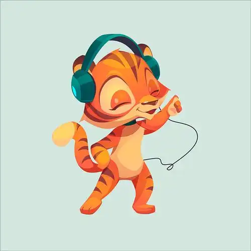 babtiger的吉祥物或图标图片