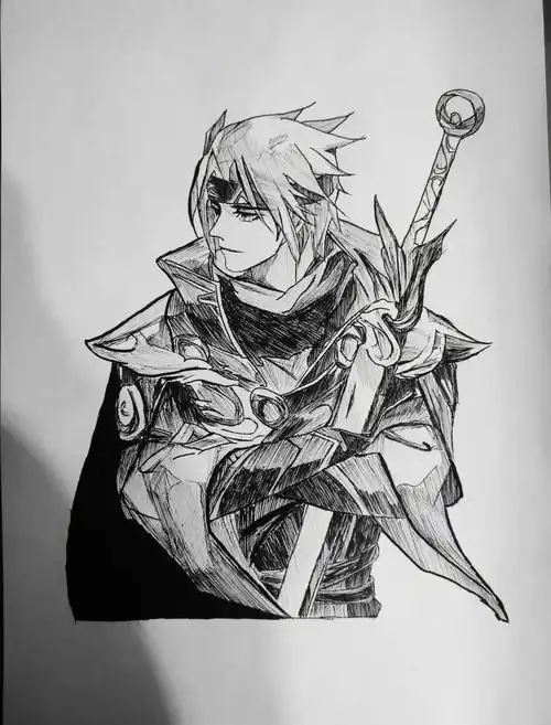 hxd送的东方曜云鹰飞将手绘