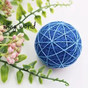 耳朵家の日式和风手鞠球これぞ 紫樱 8cm大球 送礼佳品寓意美好