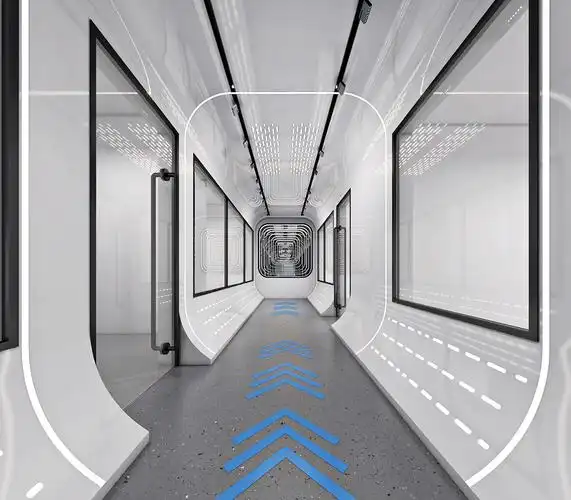 科技廊道|空间|商业空间设计|三尺空间 - 原创作品 - 站酷 (zcool)