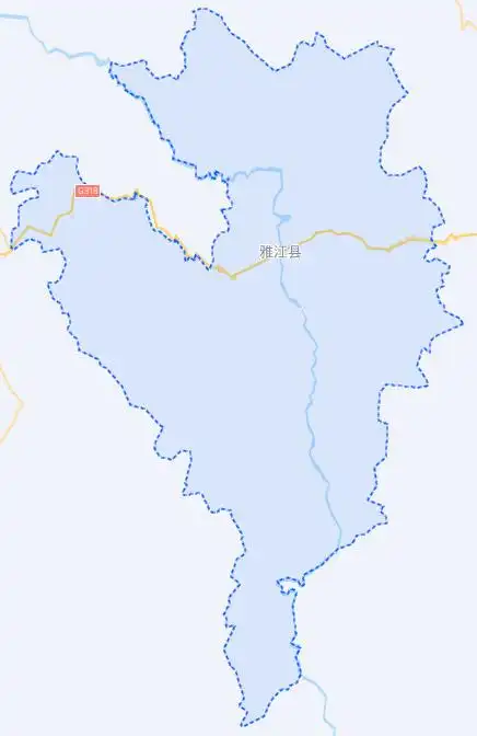 长江沿"县"53:雅江县_雅砻江_河口_古道