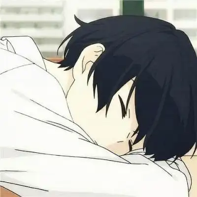 田中君是如此慵懒,动漫男头可爱