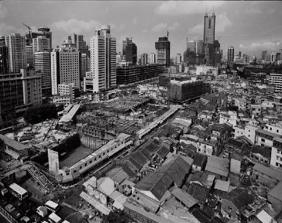 老照片90年代的深圳记忆一座国际大都市正在拔地而起