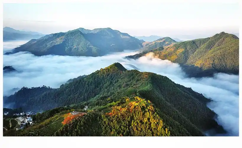 变幻莫测的高山云海