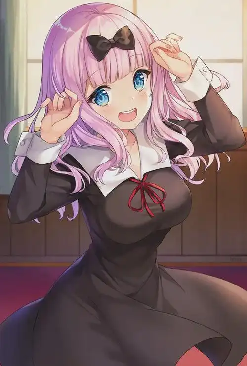 动漫美图辉夜大小姐想让我告白藤原千花