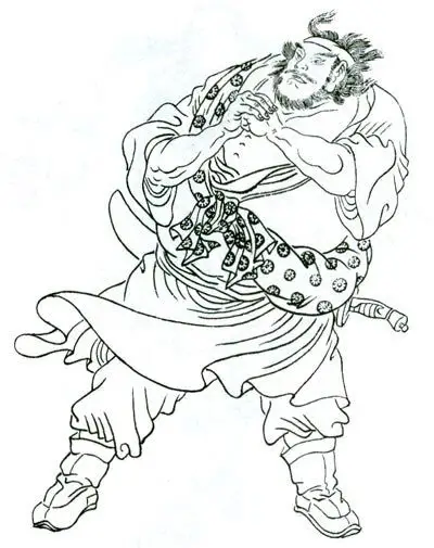 【国画·白描版】水浒梁山108好汉大全(108p)