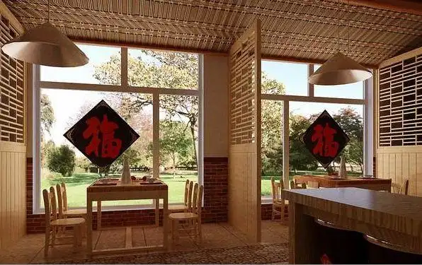 农家院饭店装修效果图