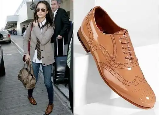 李宇春领衔 布洛克鞋中性与华丽兼备