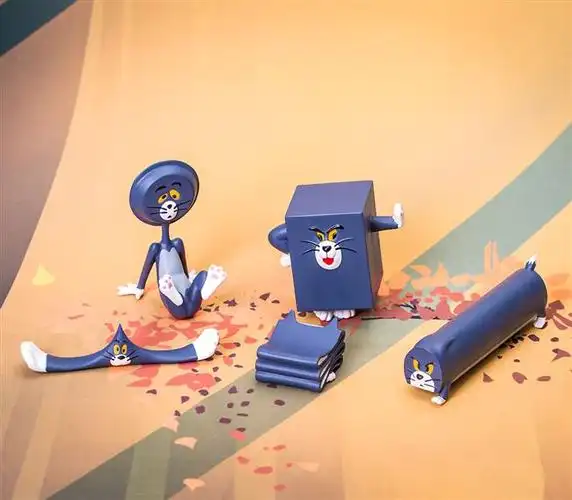 猫和老鼠手办盲盒汤姆猫沙雕造型模型玩具人偶恶搞潮玩盲盒