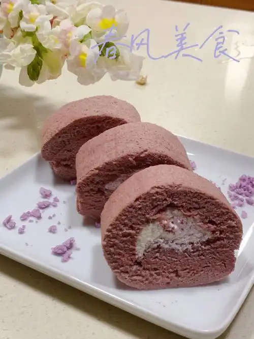 紫薯蛋糕卷