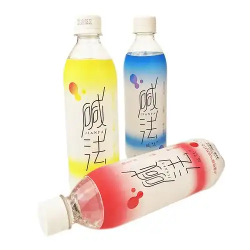 碱法苏打水碱性水含苏打汽水多种果味饮料500ml饮用水