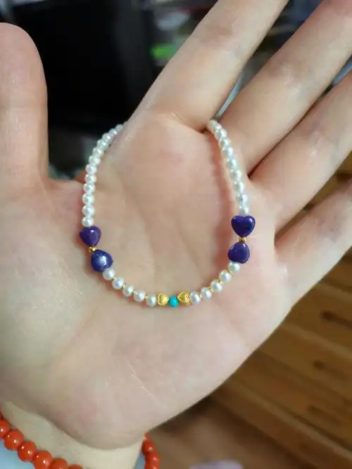 珍珠自制diy手链