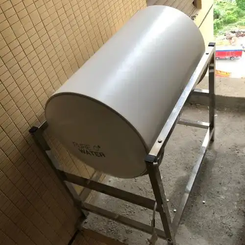 圆形水箱水桶电热水器打孔托架支撑架空心墙