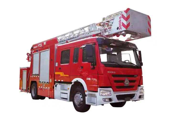 战虎yt22云梯消防车