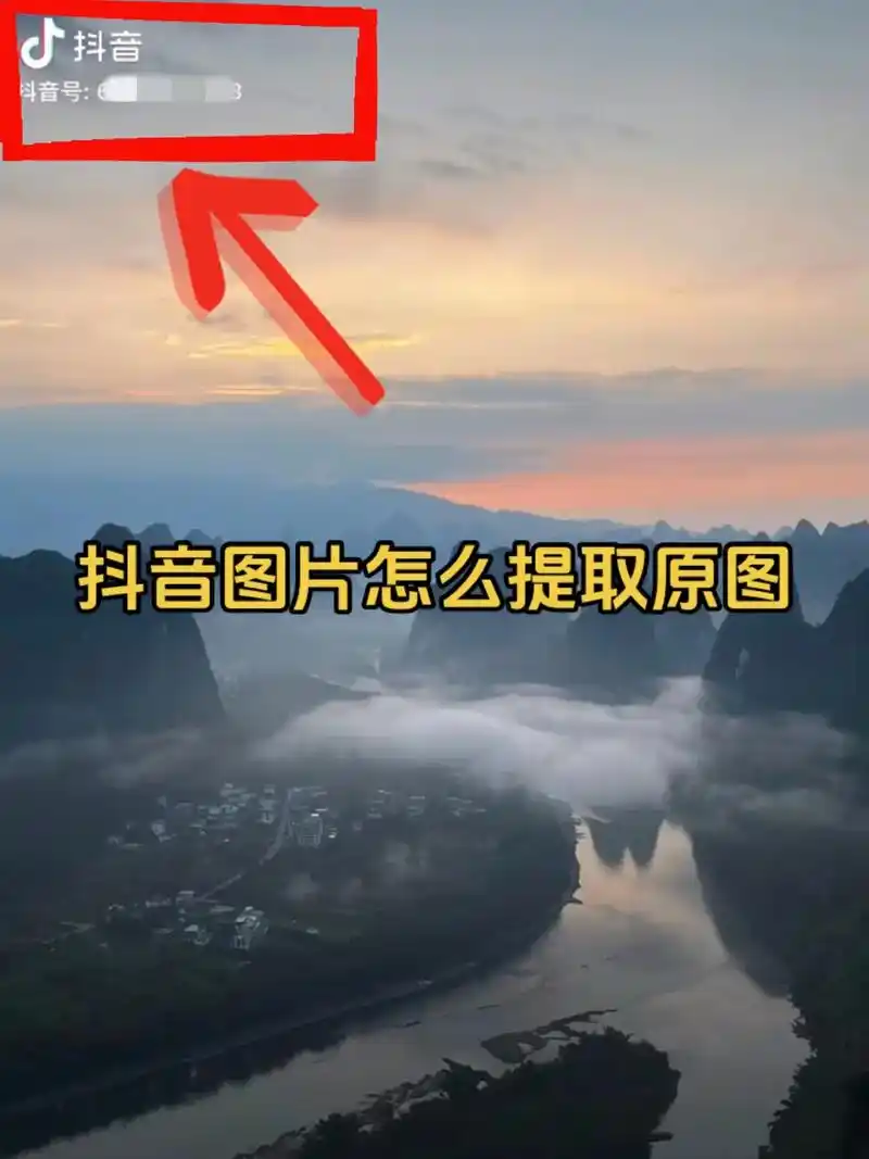 抖音图片怎么提取原图
