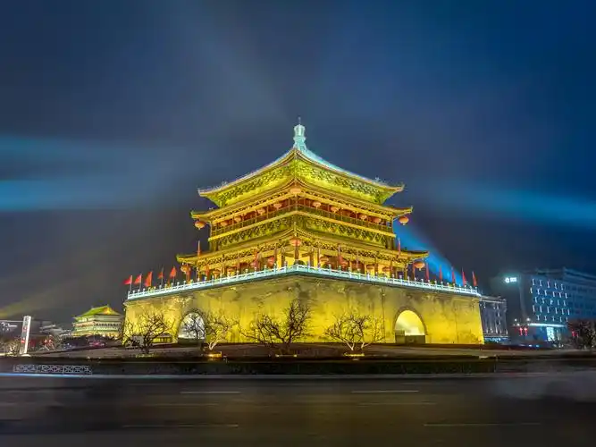 辉煌钟楼 - 花粉随手拍夜景 花粉俱乐部