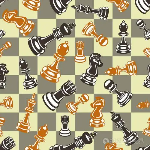 程式化的国际象棋棋子