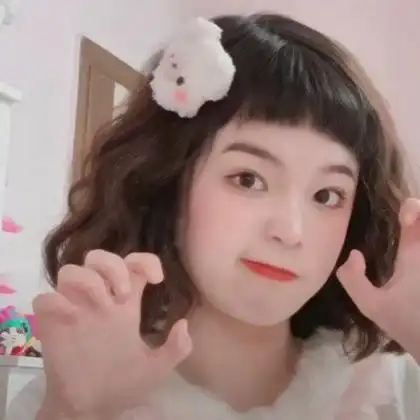 可爱搞怪元气真人女生头像图片