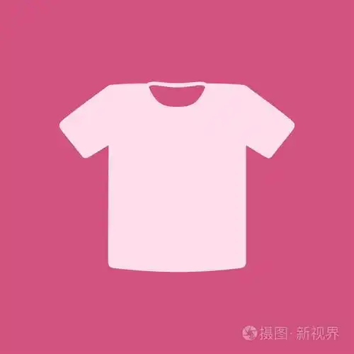 衬衫标志图标衣服符号平面设计风格
