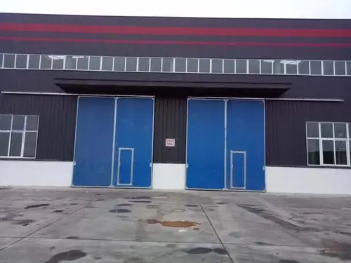 6米 钢制车间大门 保温钢制平移门 推拉门 车间大门 工业平移门