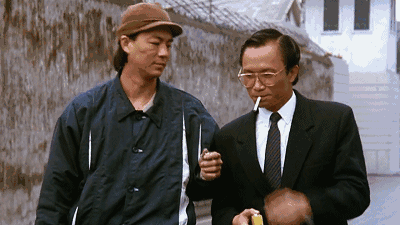 两人都曾是武侠大师张彻的弟子——吴宇森跟随张彻多年,而狄龙当年正