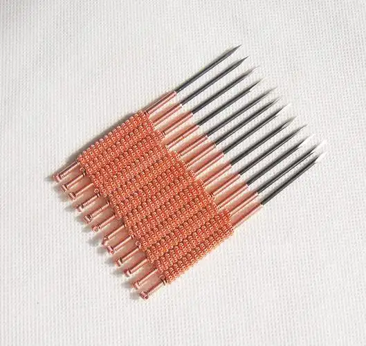 谨锐不锈钢针放血针家用针三菱针美容院刺血针粉刺小10个送针盒