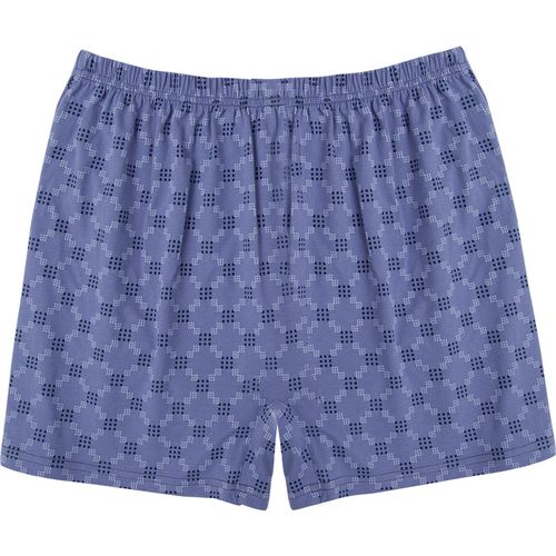 春织短裤中老年人肥佬男士纯棉春夏平角内裤宽松男平角内裤