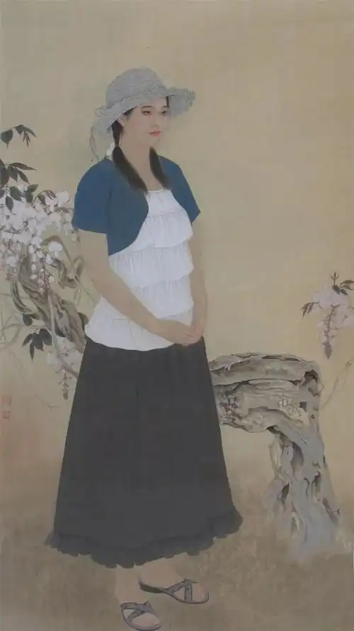 当代工笔画坛八位女画家,人美,画更美!