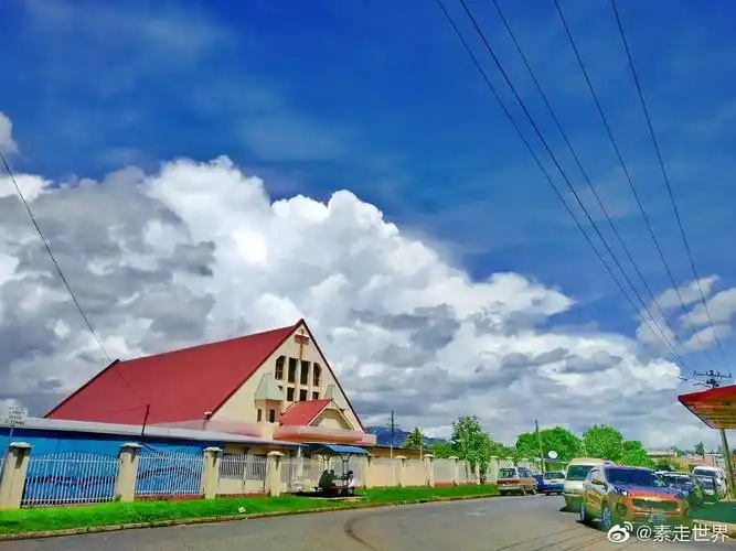 在斐济港口小城劳托卡过的中国年去斐济的游客大多会住在楠迪或苏瓦