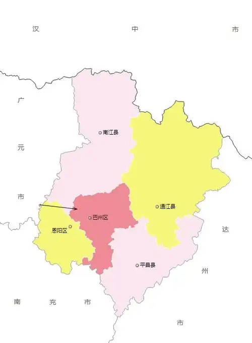 四川省巴中市行政区划 巴中市区划代码和面积-叶子西西排行榜