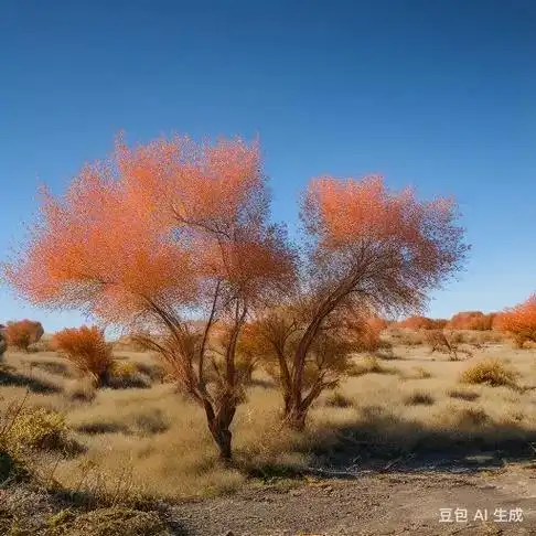 在茫茫的戈壁滩上,生长着一种叫做红柳的植物.它们坚韧不拔,能 - 抖音