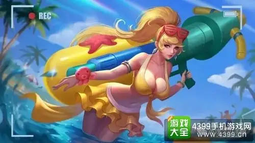 英魂之刃口袋版暗月猎手新皮肤解析泳装给你清凉一夏