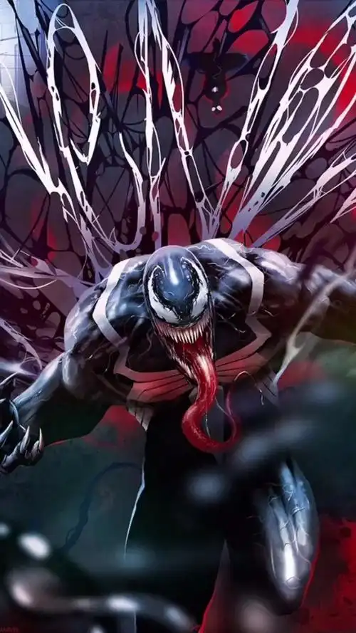 毒液暗黑动态壁纸_高清竖屏视频下载-火萤壁纸