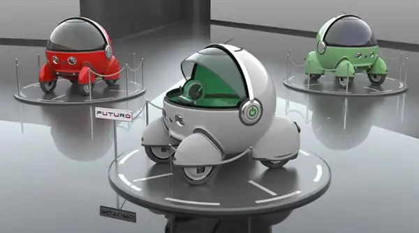 未来概念代步车创意设计