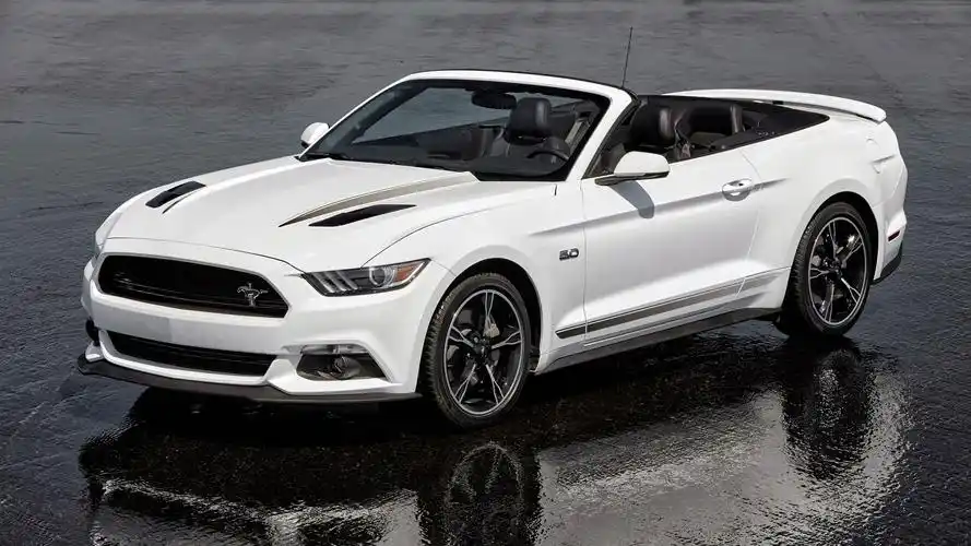 交通工具汽车摩托车福特野马汽车涉白色轿车车辆艺术设计反射ford