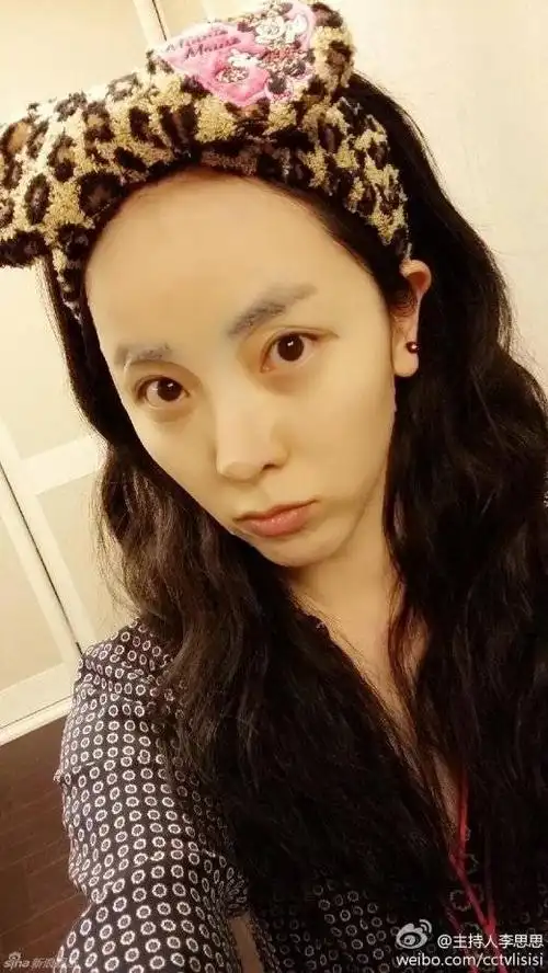 春晚主持人李思思私照 爱素颜爱卖萌【14】