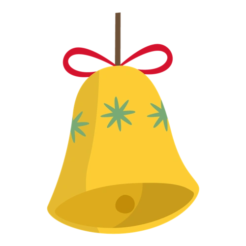 卡通圣诞铃铛图片