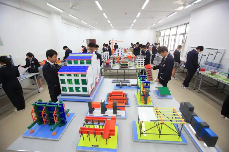 财政投资1000万元建成的5000㎡的重庆市建筑工程施工专业重点实训基地