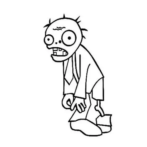 植物大战僵尸里面的所有巨人僵尸简笔画